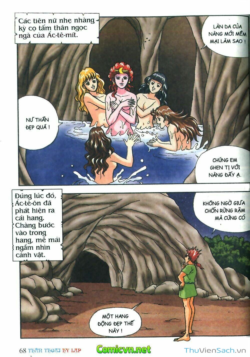 Truyện Tranh Thần Thoại Hy Lạp - Nguồn Gốc Các Vị Thần trang 3