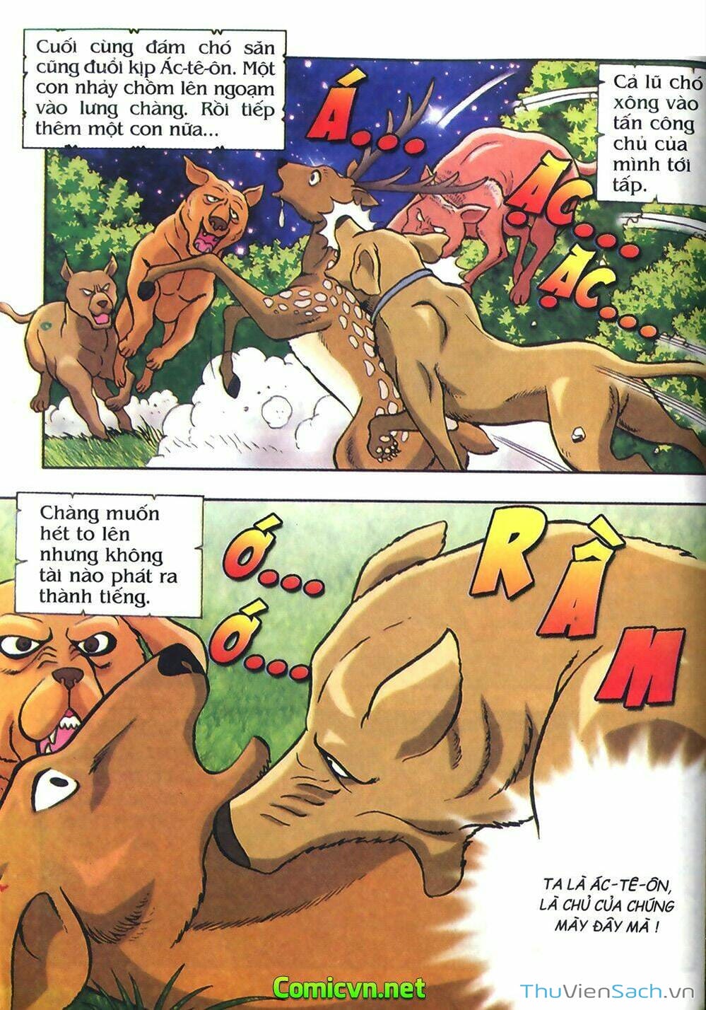 Truyện Tranh Thần Thoại Hy Lạp - Nguồn Gốc Các Vị Thần trang 3