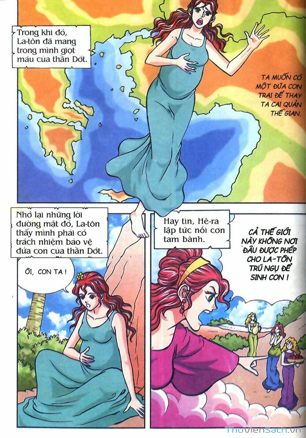 Truyện Tranh Thần Thoại Hy Lạp - Nguồn Gốc Các Vị Thần trang 3