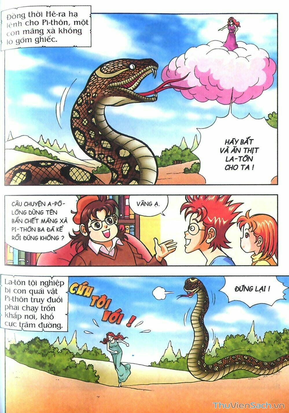 Truyện Tranh Thần Thoại Hy Lạp - Nguồn Gốc Các Vị Thần trang 3