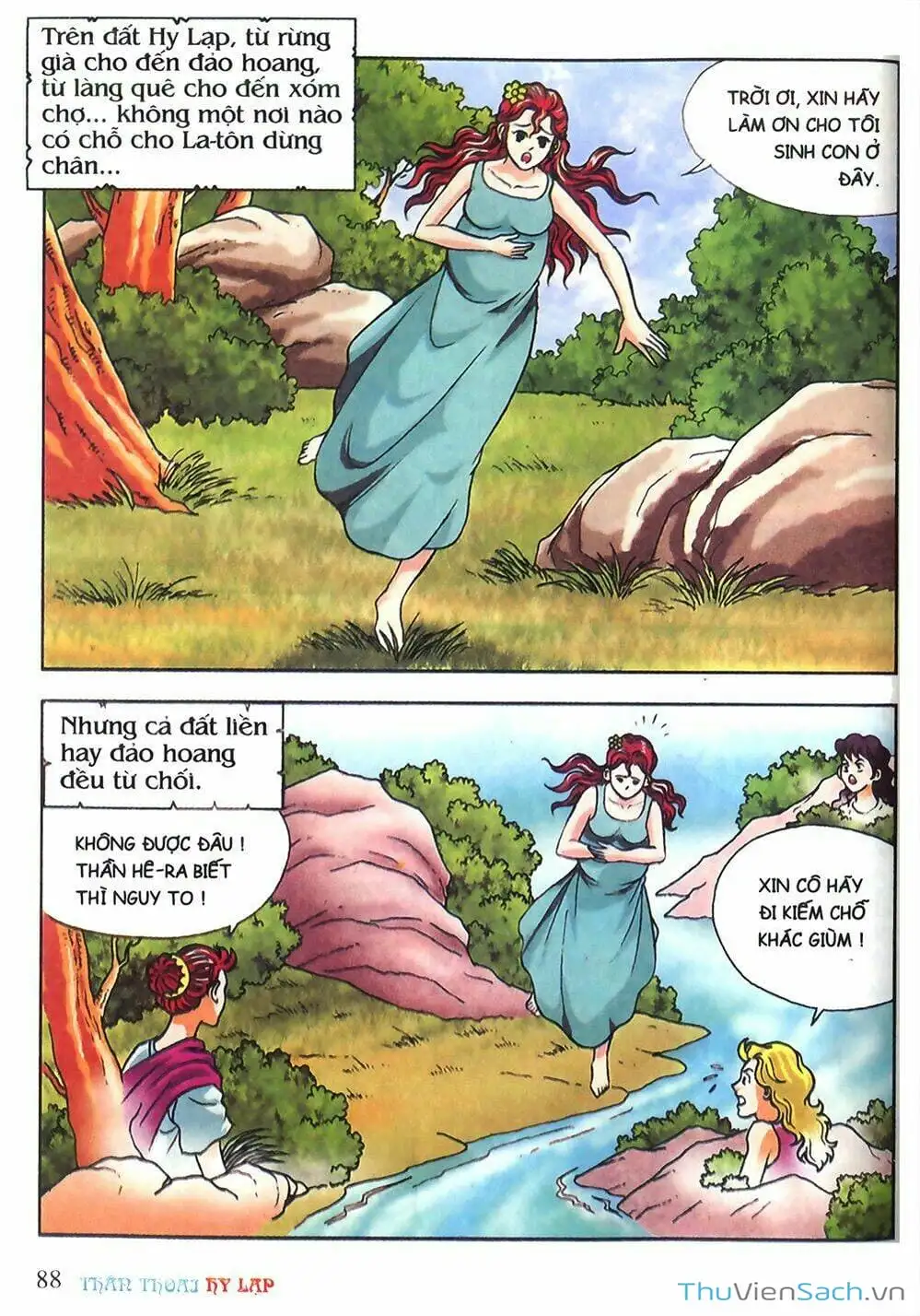 Truyện Tranh Thần Thoại Hy Lạp - Nguồn Gốc Các Vị Thần trang 3