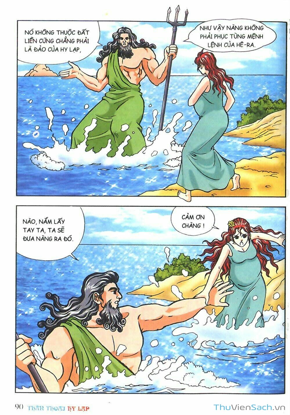 Truyện Tranh Thần Thoại Hy Lạp - Nguồn Gốc Các Vị Thần trang 3