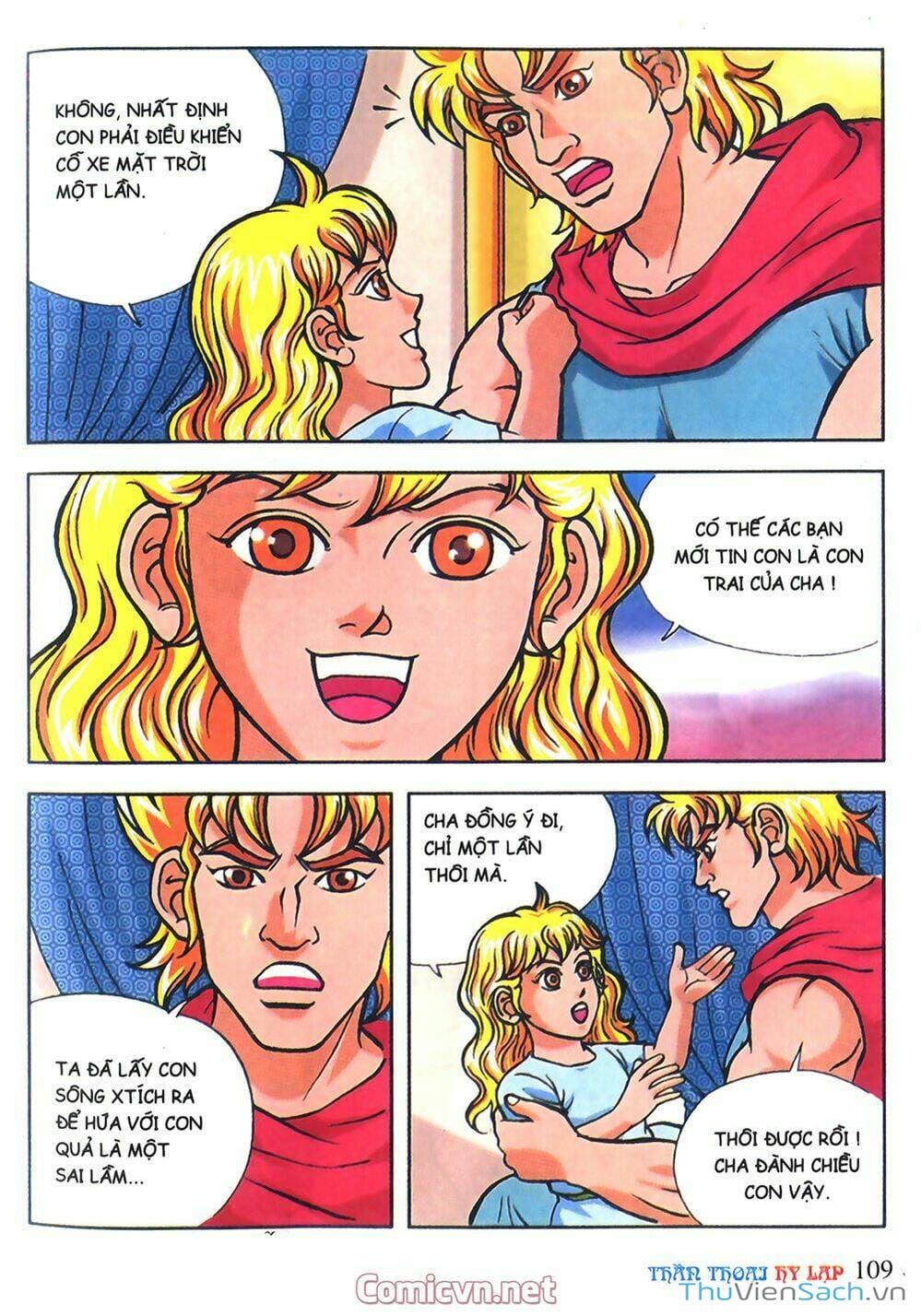 Truyện Tranh Thần Thoại Hy Lạp - Nguồn Gốc Các Vị Thần trang 3