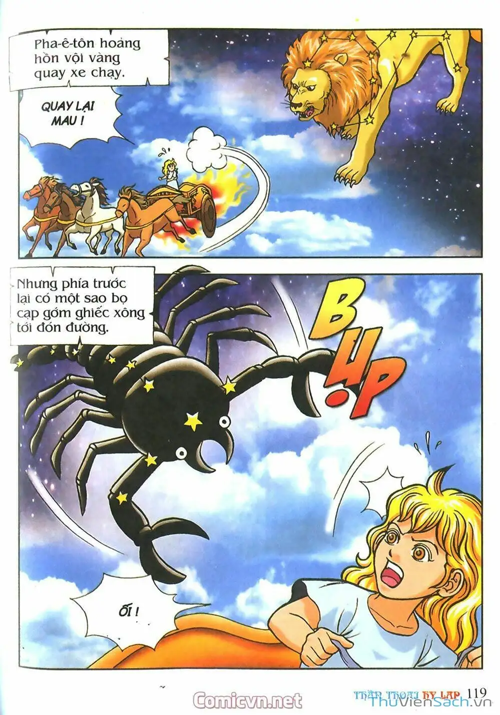 Truyện Tranh Thần Thoại Hy Lạp - Nguồn Gốc Các Vị Thần trang 3