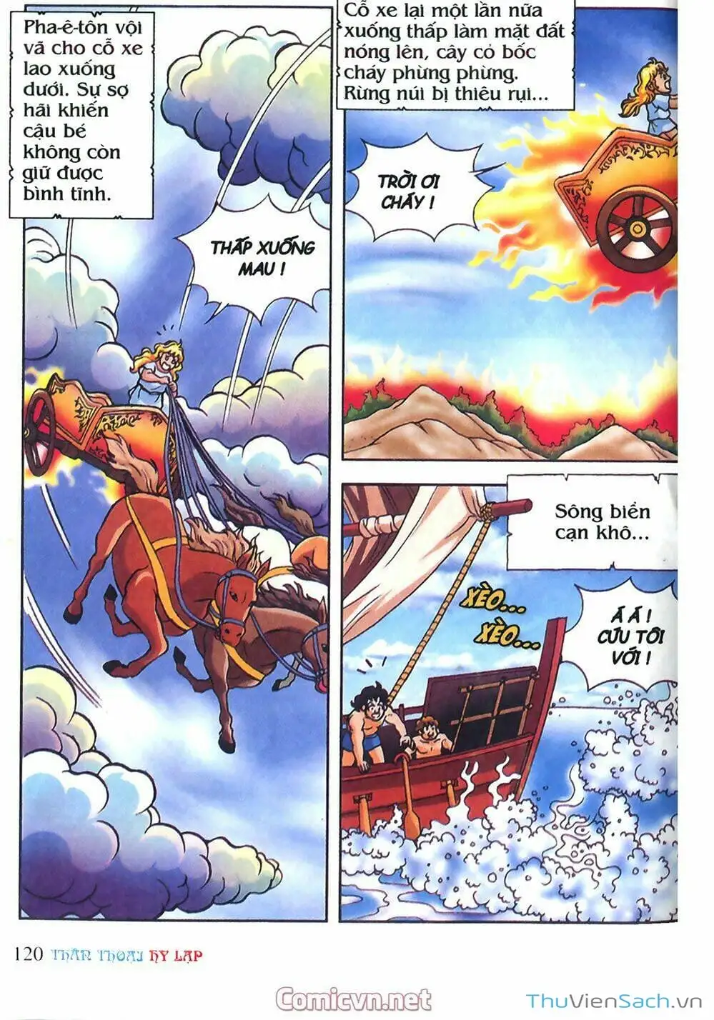 Truyện Tranh Thần Thoại Hy Lạp - Nguồn Gốc Các Vị Thần trang 3