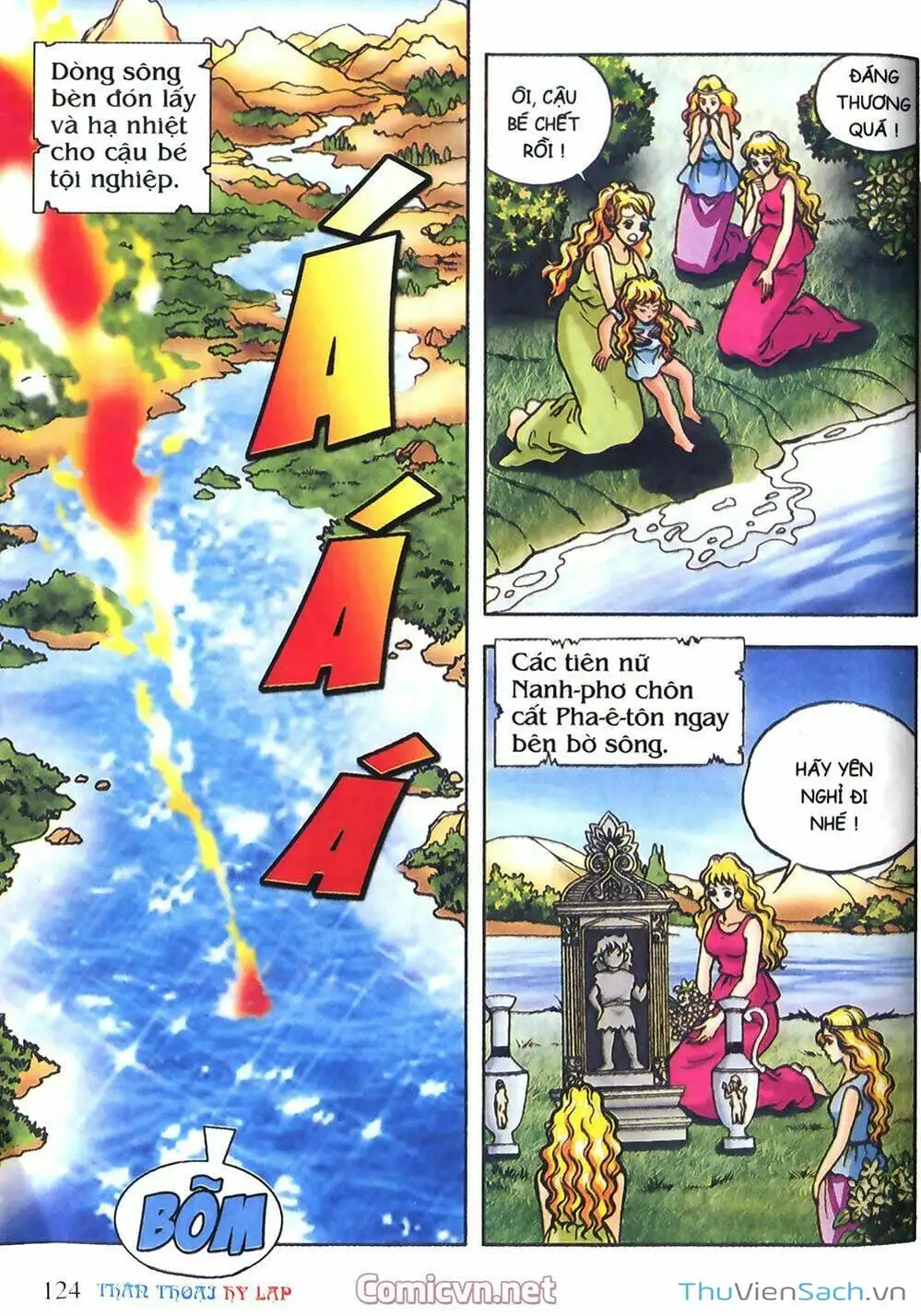 Truyện Tranh Thần Thoại Hy Lạp - Nguồn Gốc Các Vị Thần trang 3