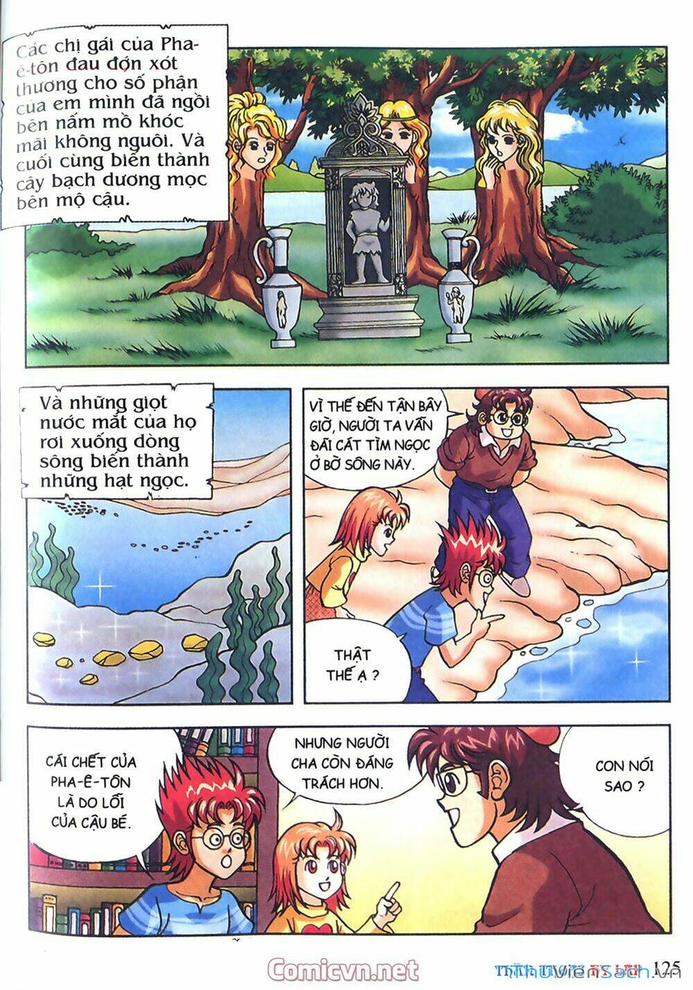 Truyện Tranh Thần Thoại Hy Lạp - Nguồn Gốc Các Vị Thần trang 3