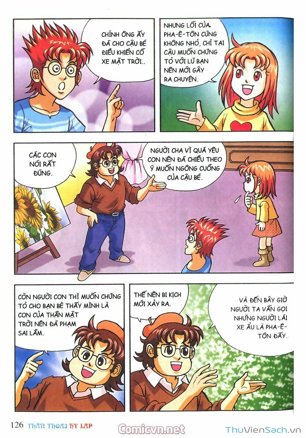 Truyện Tranh Thần Thoại Hy Lạp - Nguồn Gốc Các Vị Thần trang 3