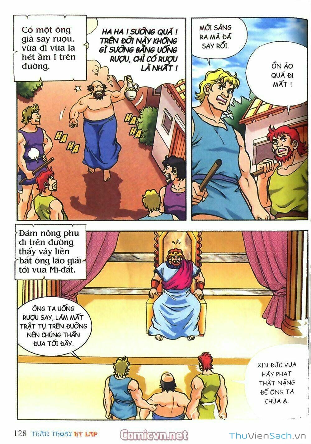 Truyện Tranh Thần Thoại Hy Lạp - Nguồn Gốc Các Vị Thần trang 3