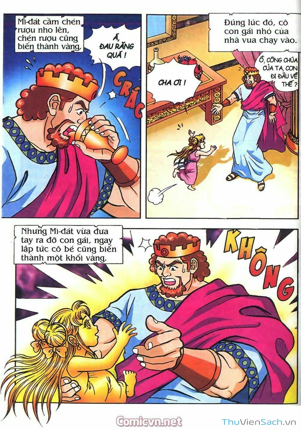 Truyện Tranh Thần Thoại Hy Lạp - Nguồn Gốc Các Vị Thần trang 3