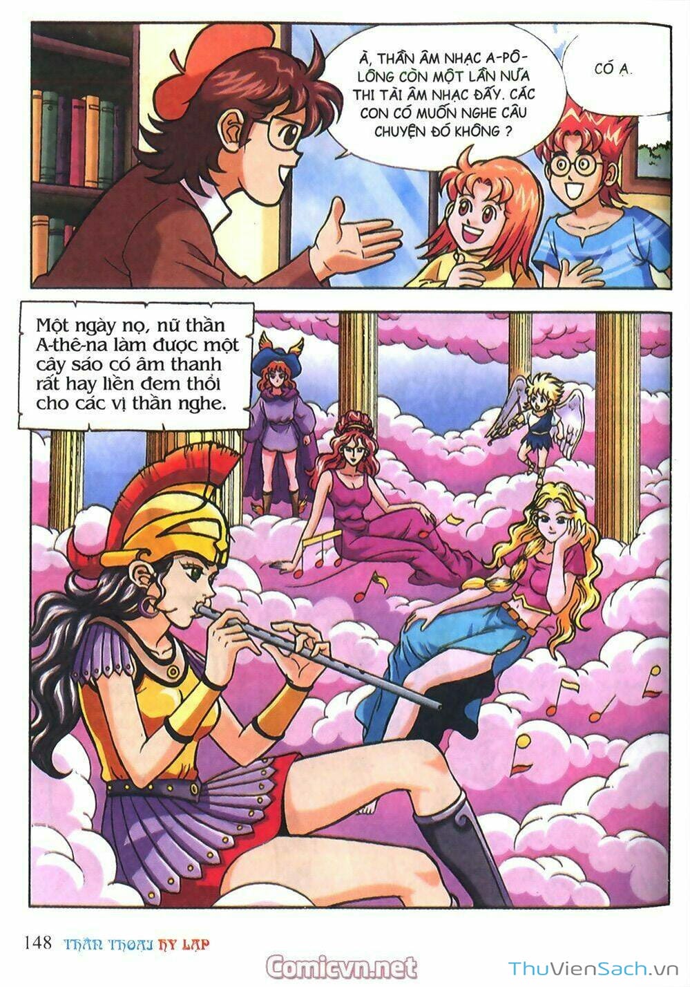 Truyện Tranh Thần Thoại Hy Lạp - Nguồn Gốc Các Vị Thần trang 3
