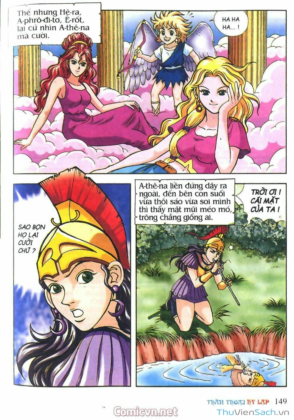 Truyện Tranh Thần Thoại Hy Lạp - Nguồn Gốc Các Vị Thần trang 3