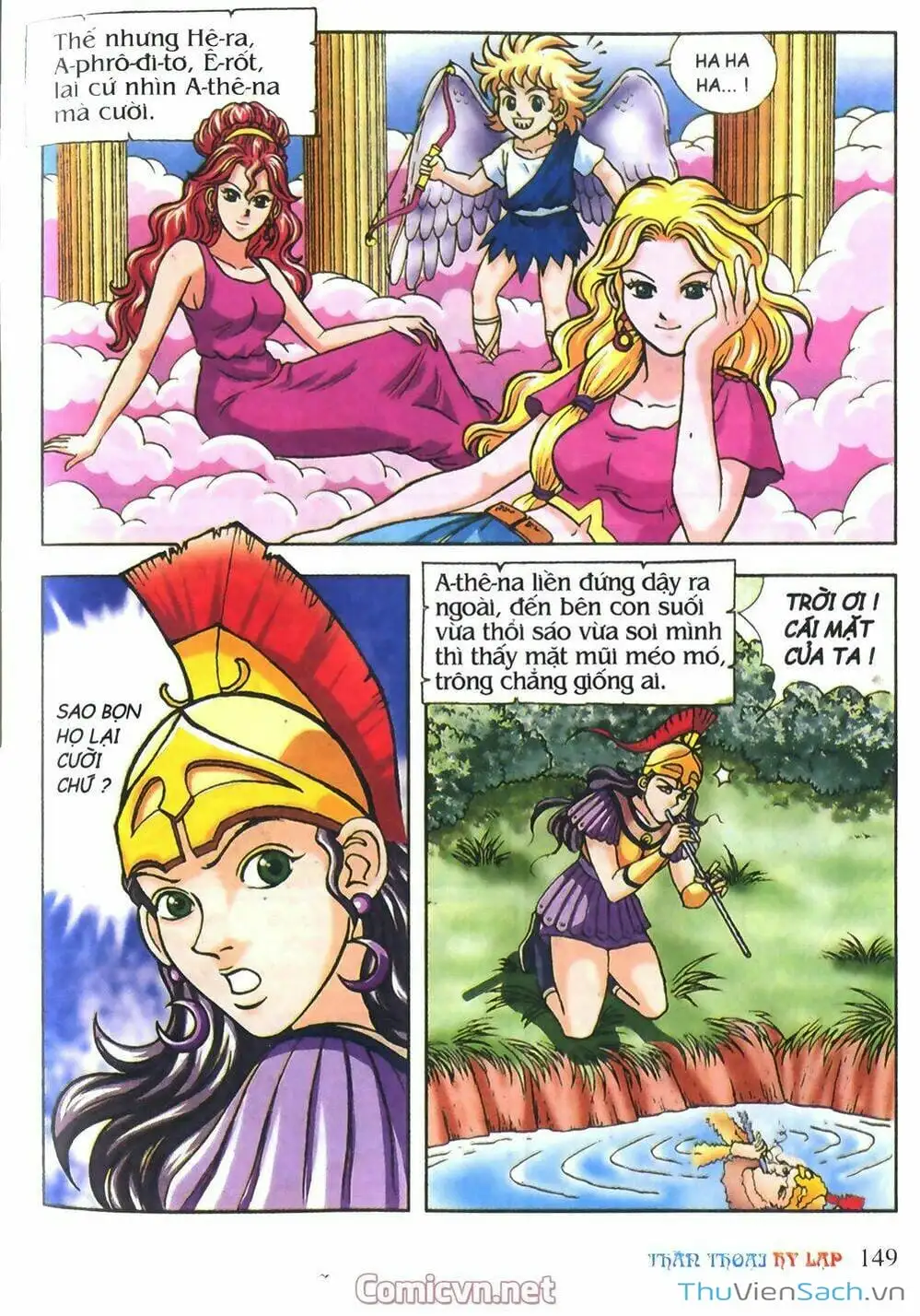 Truyện Tranh Thần Thoại Hy Lạp - Nguồn Gốc Các Vị Thần trang 3