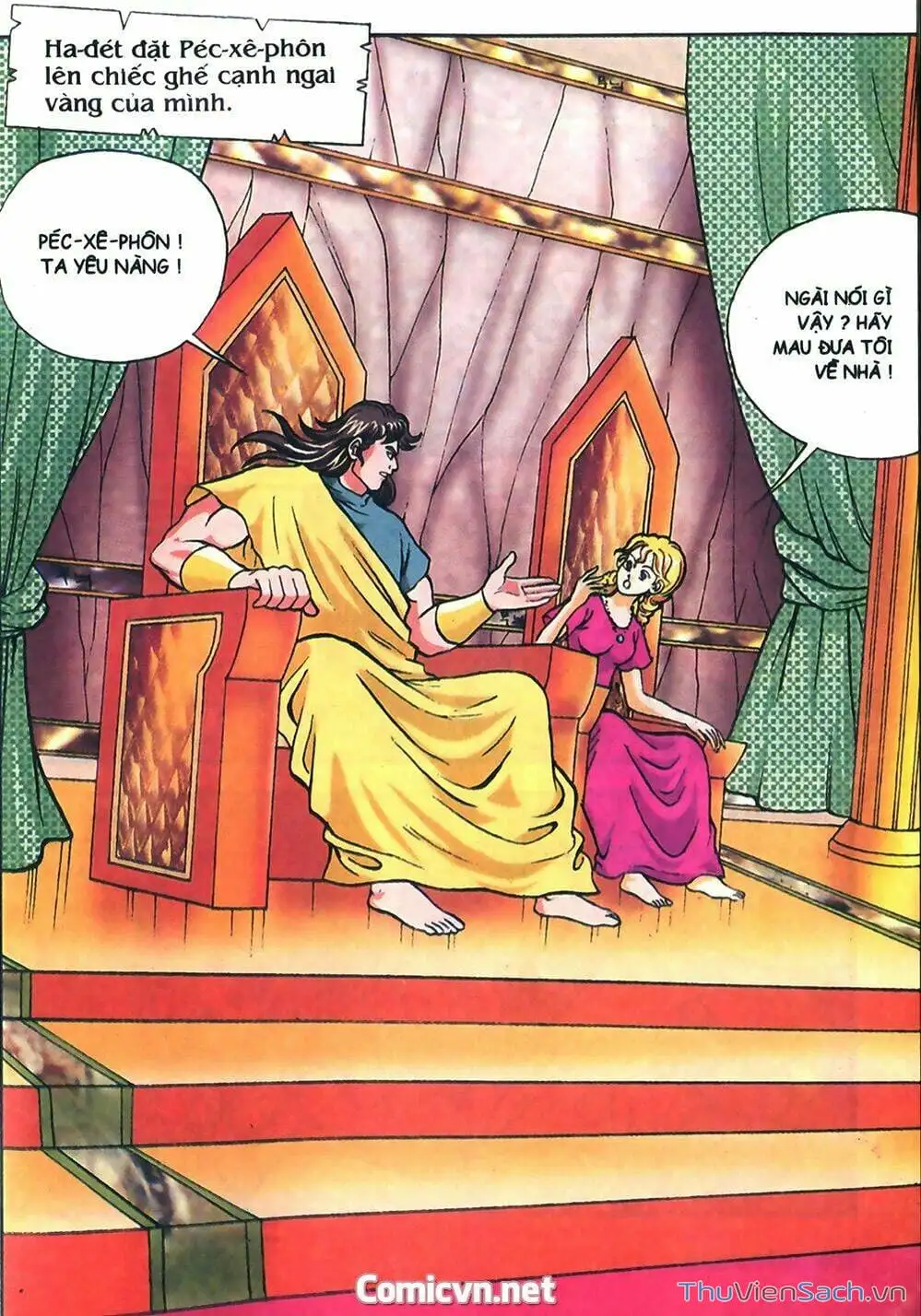 Truyện Tranh Thần Thoại Hy Lạp - Nguồn Gốc Các Vị Thần trang 3