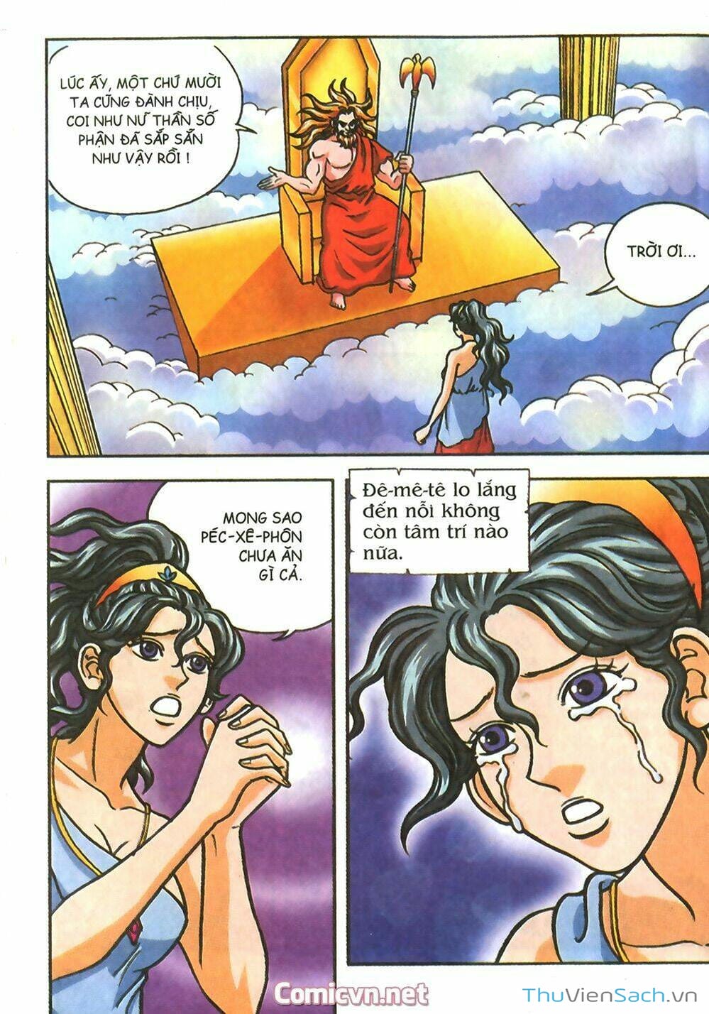 Truyện Tranh Thần Thoại Hy Lạp - Nguồn Gốc Các Vị Thần trang 3