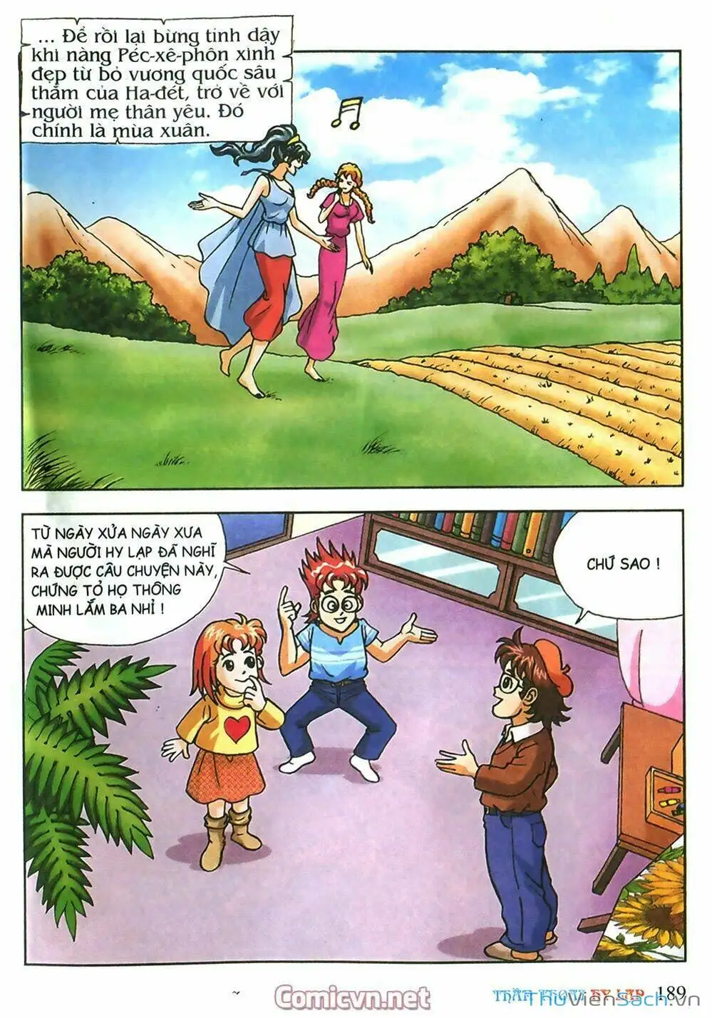 Truyện Tranh Thần Thoại Hy Lạp - Nguồn Gốc Các Vị Thần trang 3