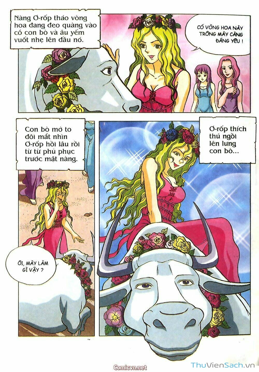 Truyện Tranh Thần Thoại Hy Lạp - Nguồn Gốc Các Vị Thần trang 3