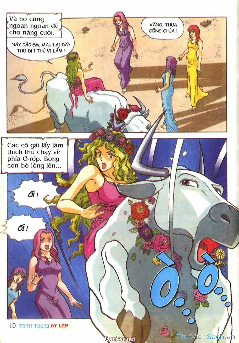 Truyện Tranh Thần Thoại Hy Lạp - Nguồn Gốc Các Vị Thần trang 3