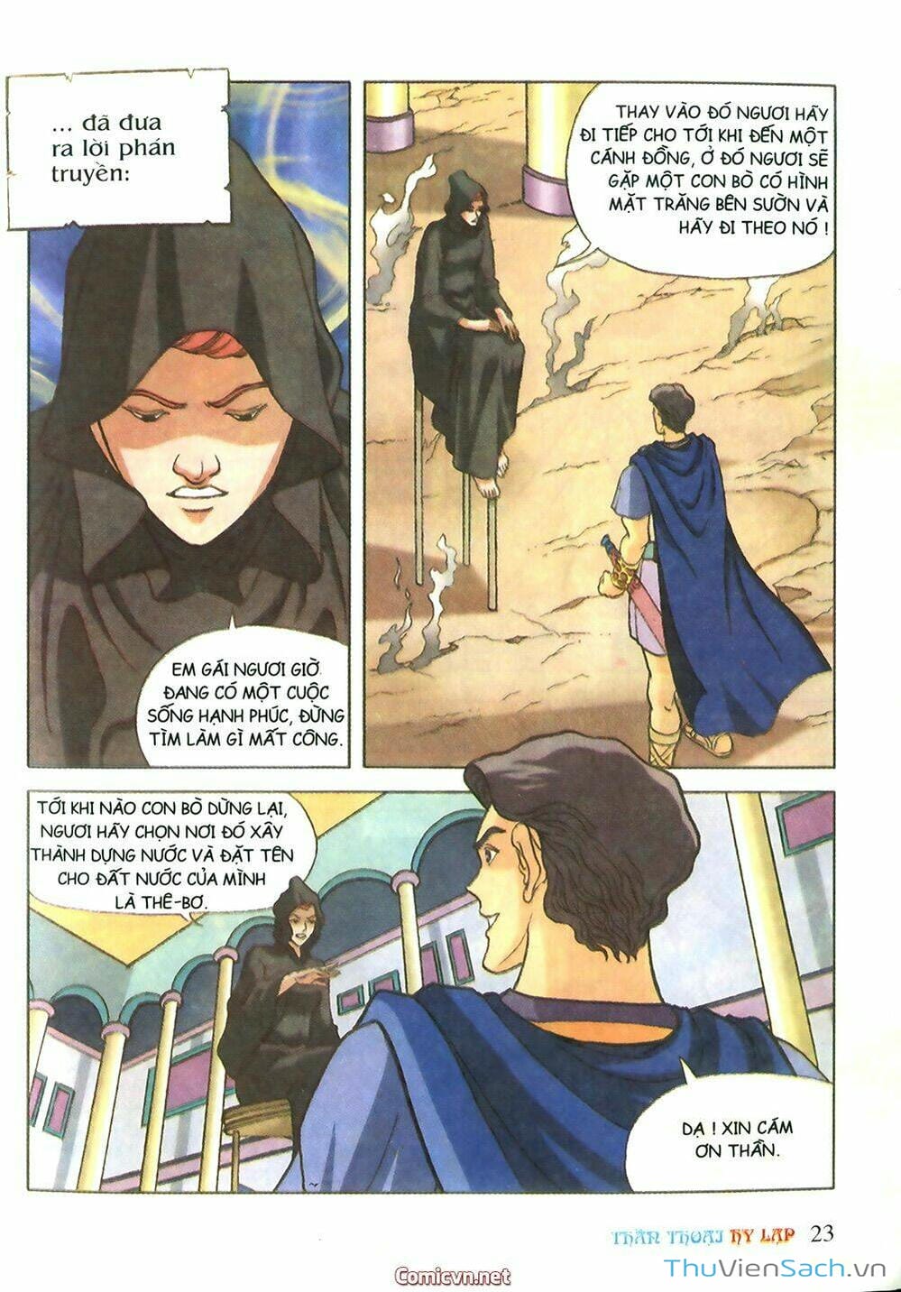 Truyện Tranh Thần Thoại Hy Lạp - Nguồn Gốc Các Vị Thần trang 3