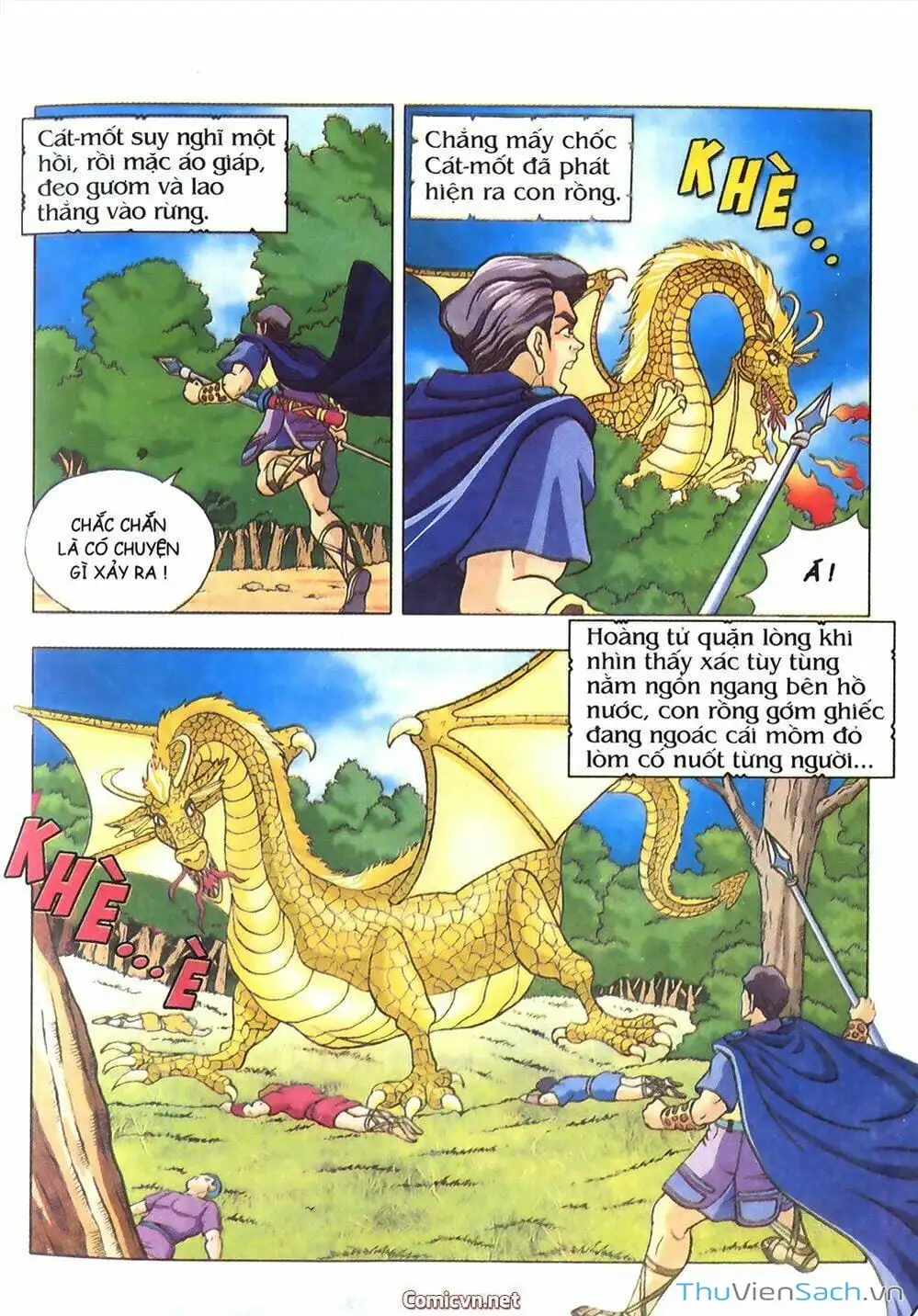 Truyện Tranh Thần Thoại Hy Lạp - Nguồn Gốc Các Vị Thần trang 3