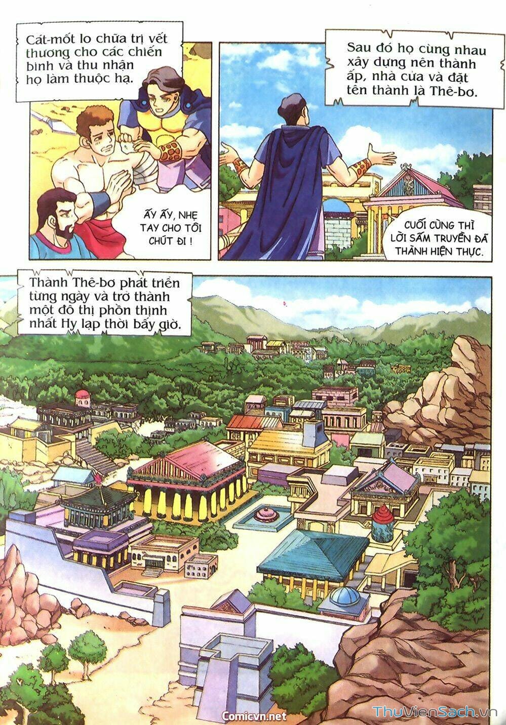 Truyện Tranh Thần Thoại Hy Lạp - Nguồn Gốc Các Vị Thần trang 3