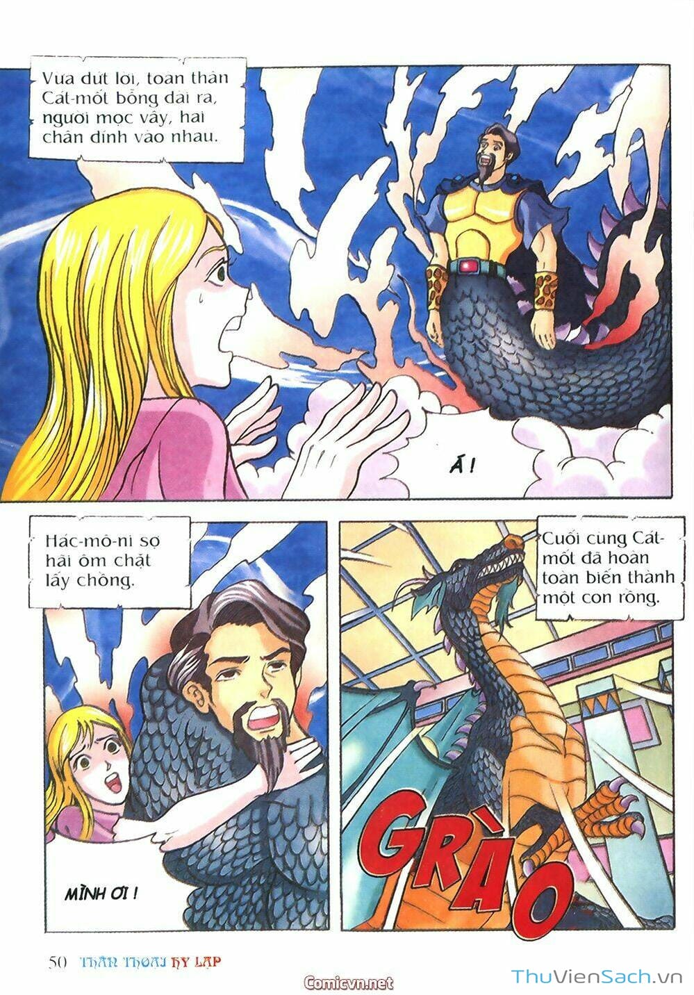 Truyện Tranh Thần Thoại Hy Lạp - Nguồn Gốc Các Vị Thần trang 3