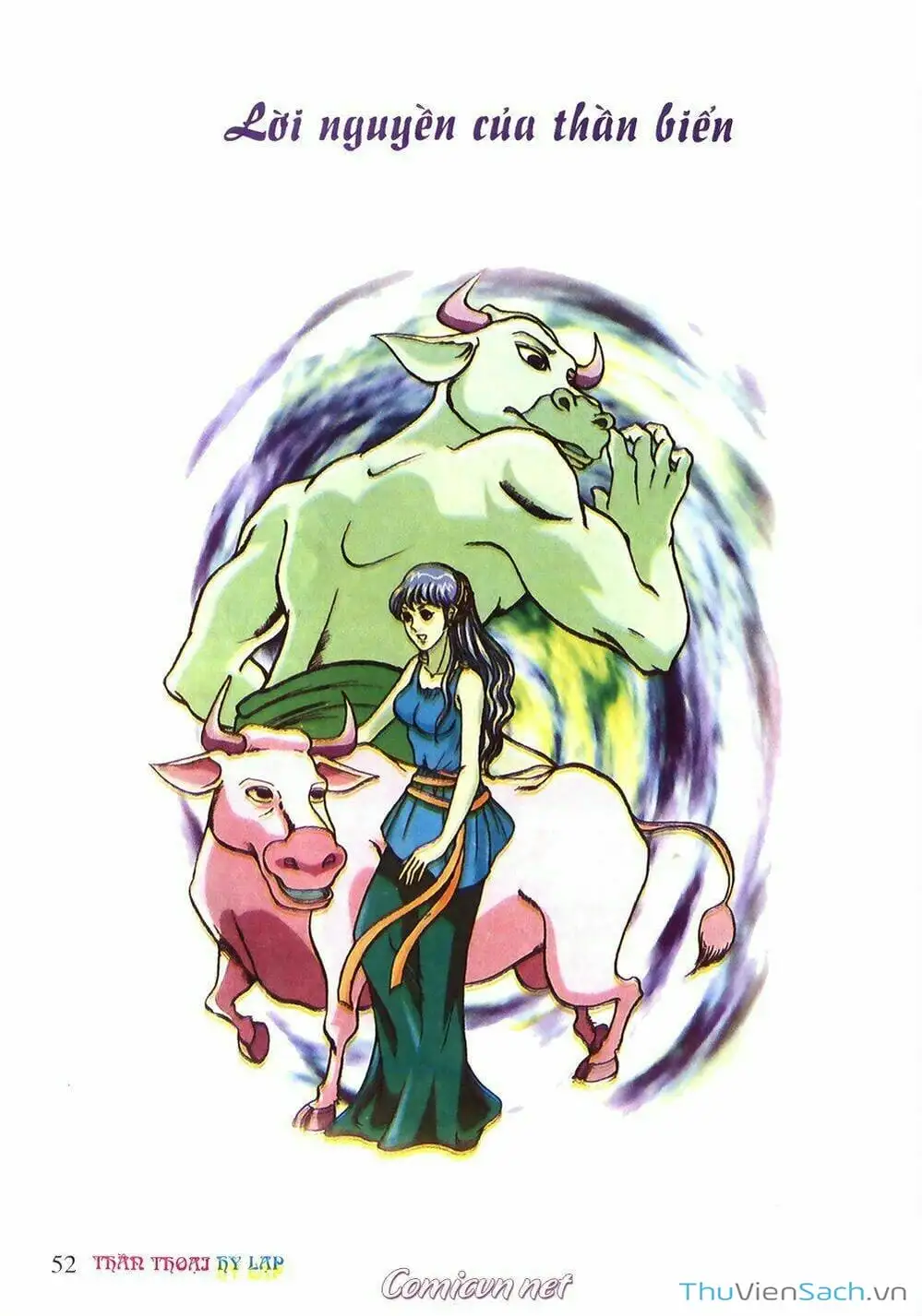 Truyện Tranh Thần Thoại Hy Lạp - Nguồn Gốc Các Vị Thần trang 3