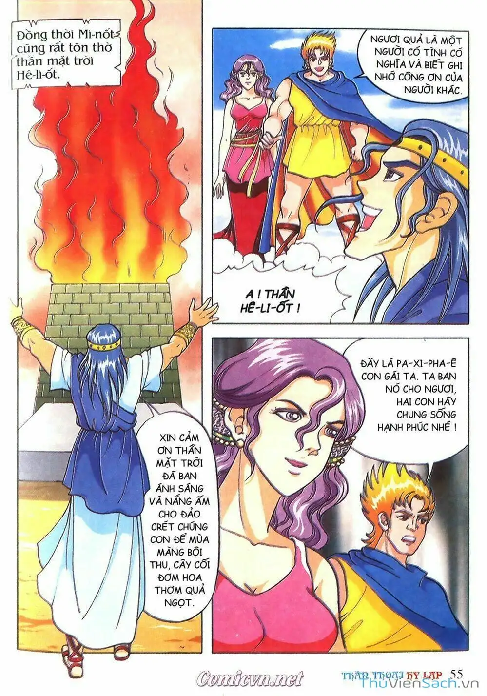 Truyện Tranh Thần Thoại Hy Lạp - Nguồn Gốc Các Vị Thần trang 3