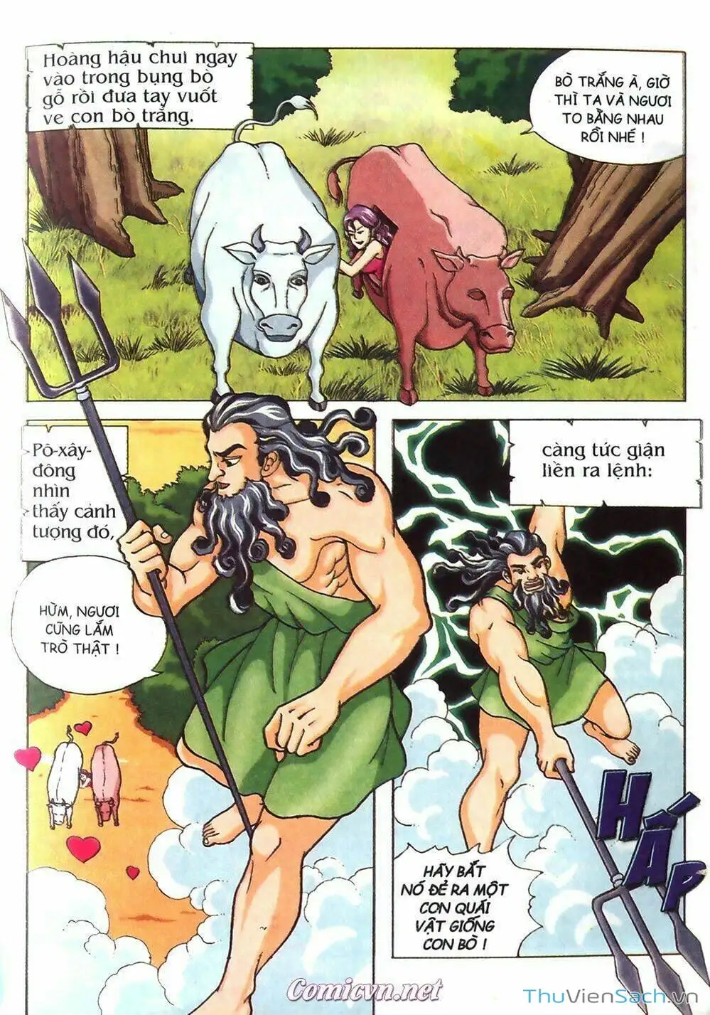 Truyện Tranh Thần Thoại Hy Lạp - Nguồn Gốc Các Vị Thần trang 3
