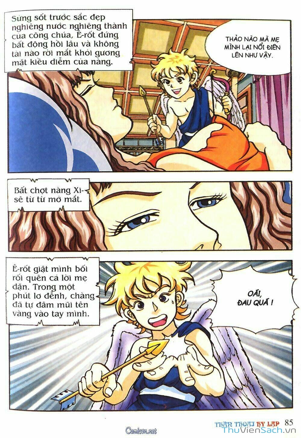 Truyện Tranh Thần Thoại Hy Lạp - Nguồn Gốc Các Vị Thần trang 3