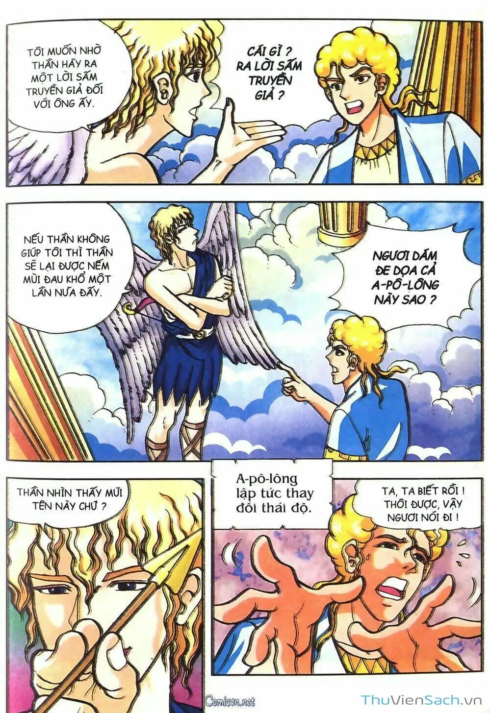 Truyện Tranh Thần Thoại Hy Lạp - Nguồn Gốc Các Vị Thần trang 3