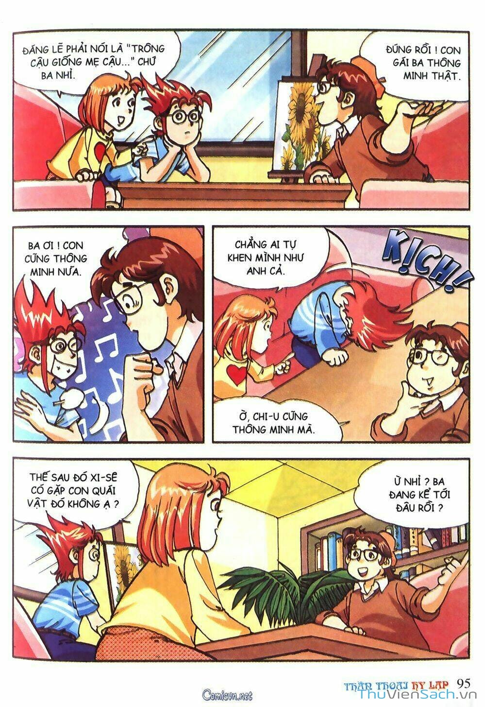 Truyện Tranh Thần Thoại Hy Lạp - Nguồn Gốc Các Vị Thần trang 3