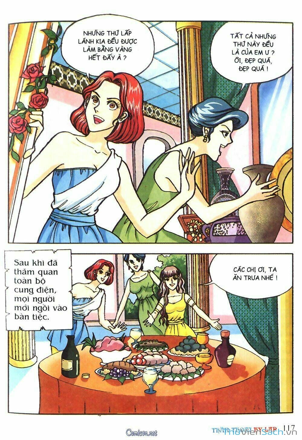 Truyện Tranh Thần Thoại Hy Lạp - Nguồn Gốc Các Vị Thần trang 3