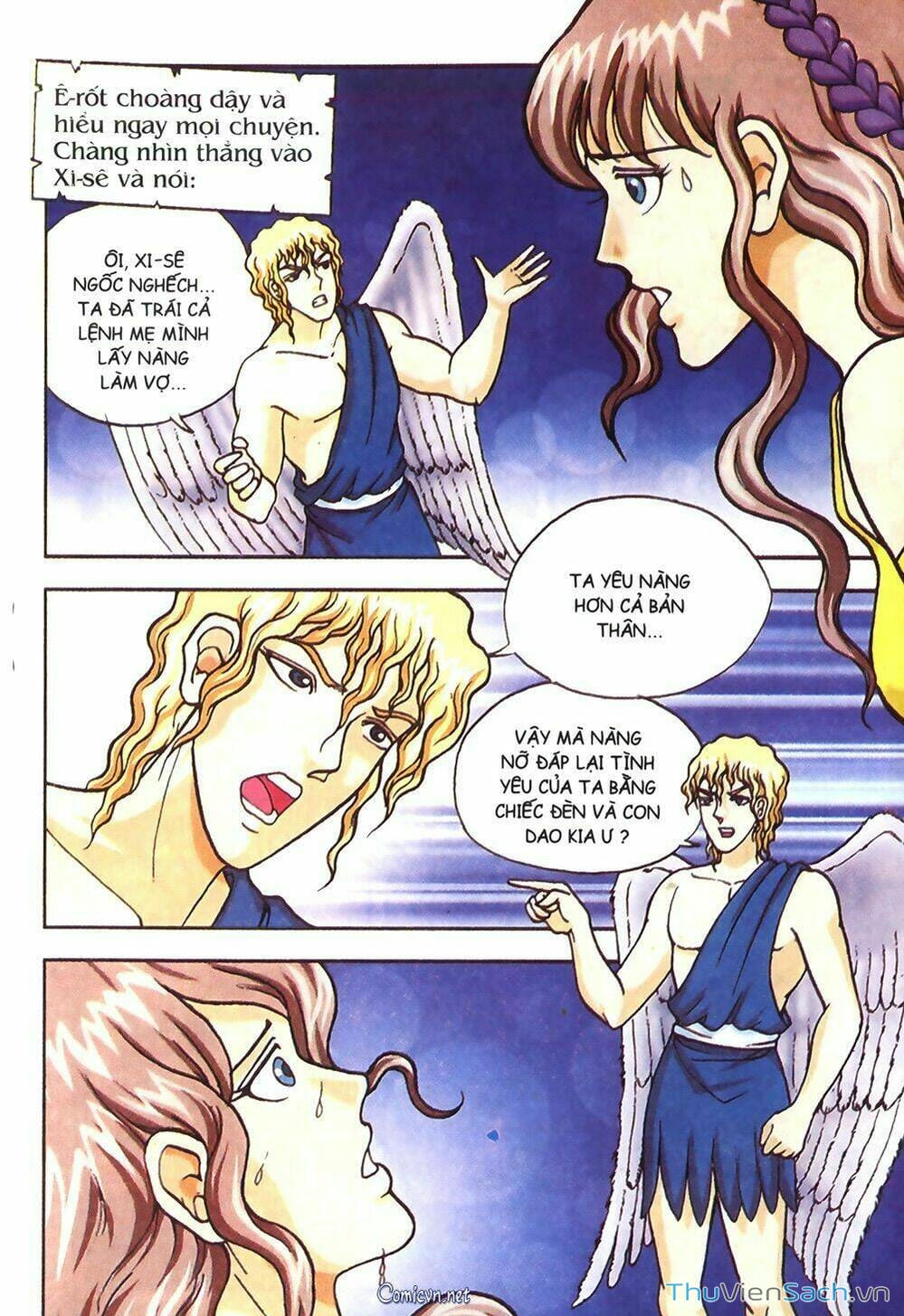 Truyện Tranh Thần Thoại Hy Lạp - Nguồn Gốc Các Vị Thần trang 3