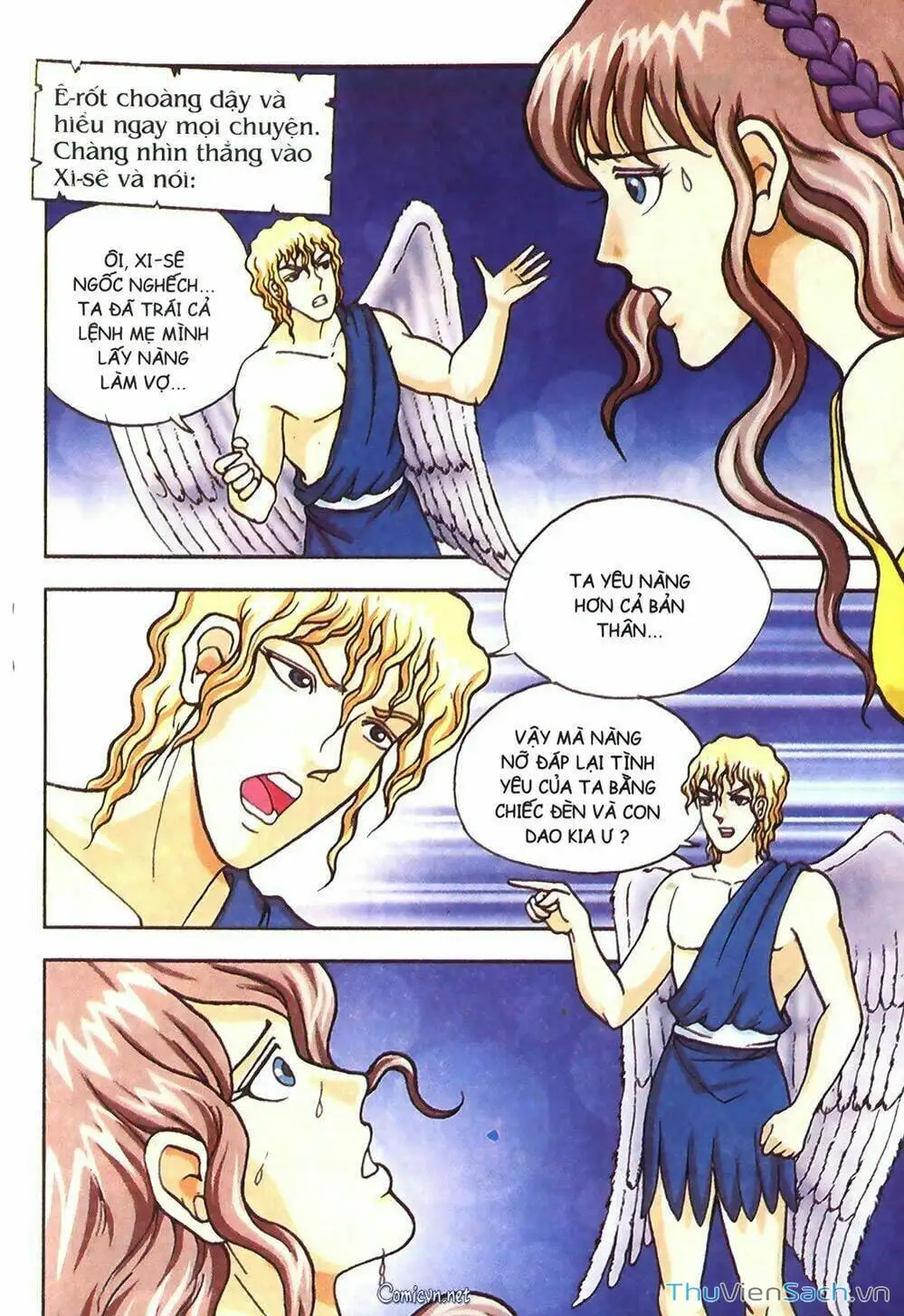 Truyện Tranh Thần Thoại Hy Lạp - Nguồn Gốc Các Vị Thần trang 3