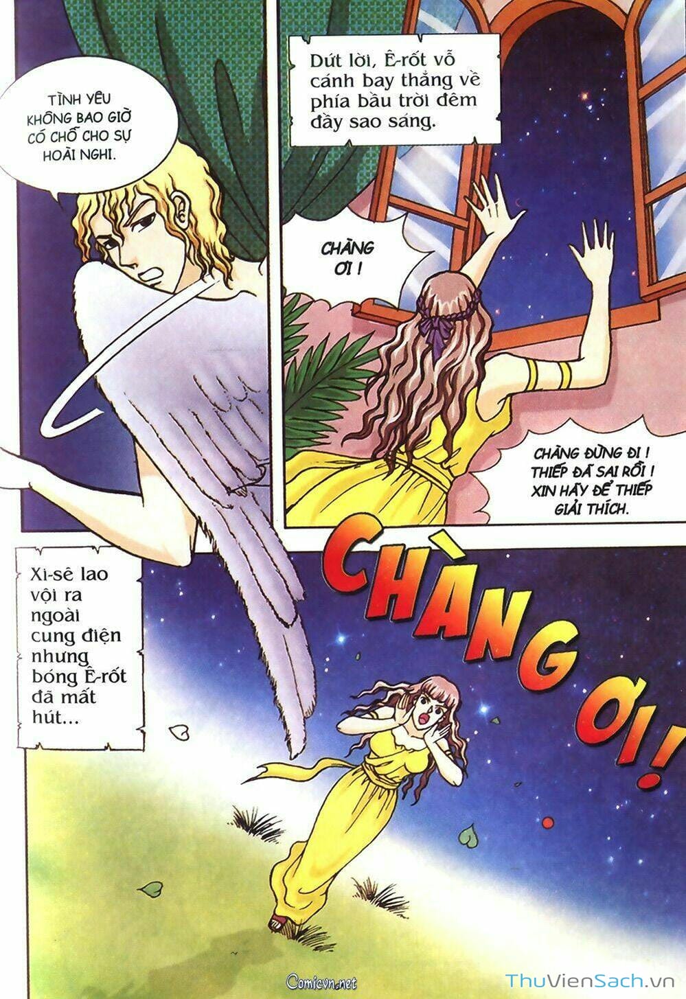 Truyện Tranh Thần Thoại Hy Lạp - Nguồn Gốc Các Vị Thần trang 3