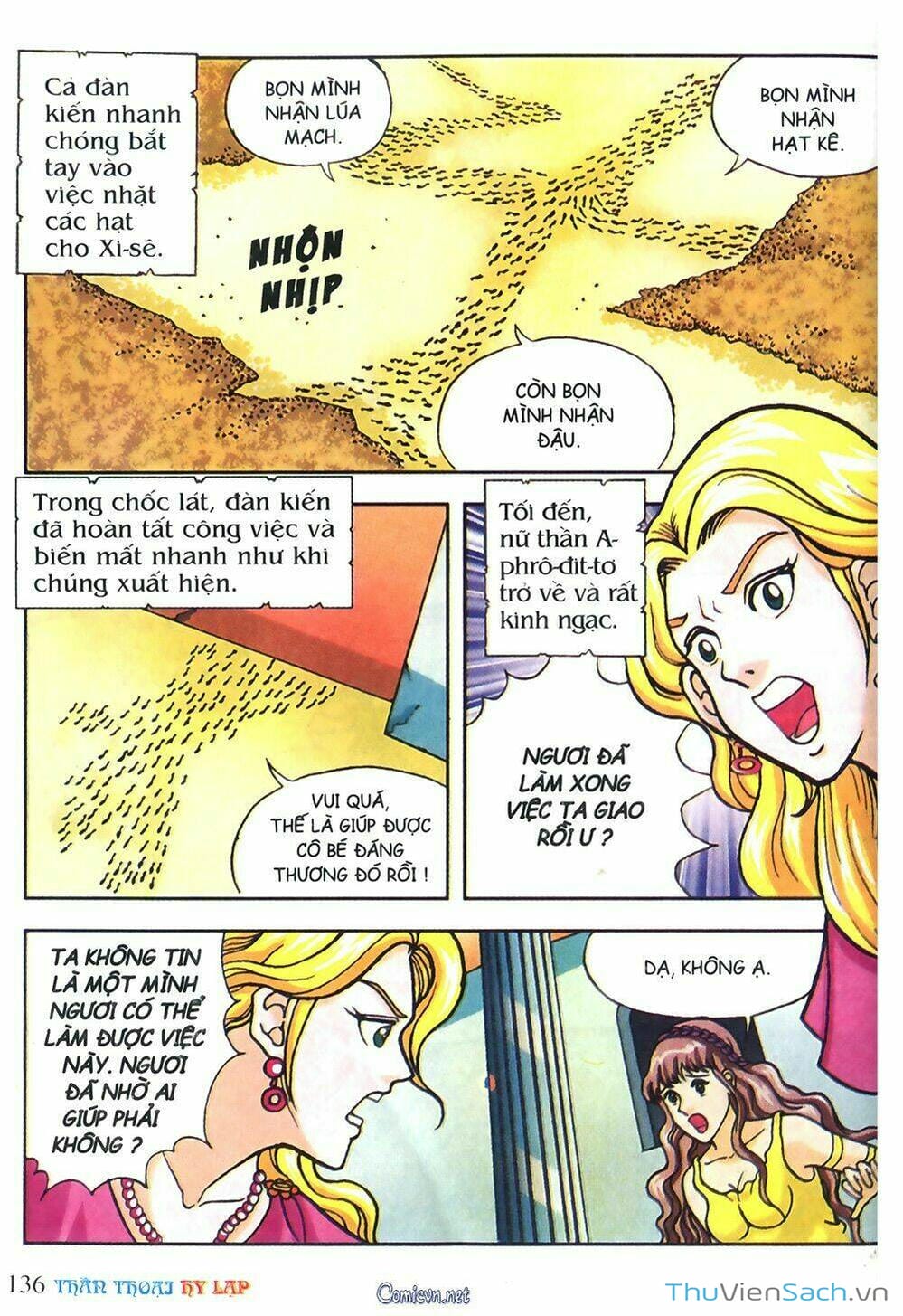 Truyện Tranh Thần Thoại Hy Lạp - Nguồn Gốc Các Vị Thần trang 3