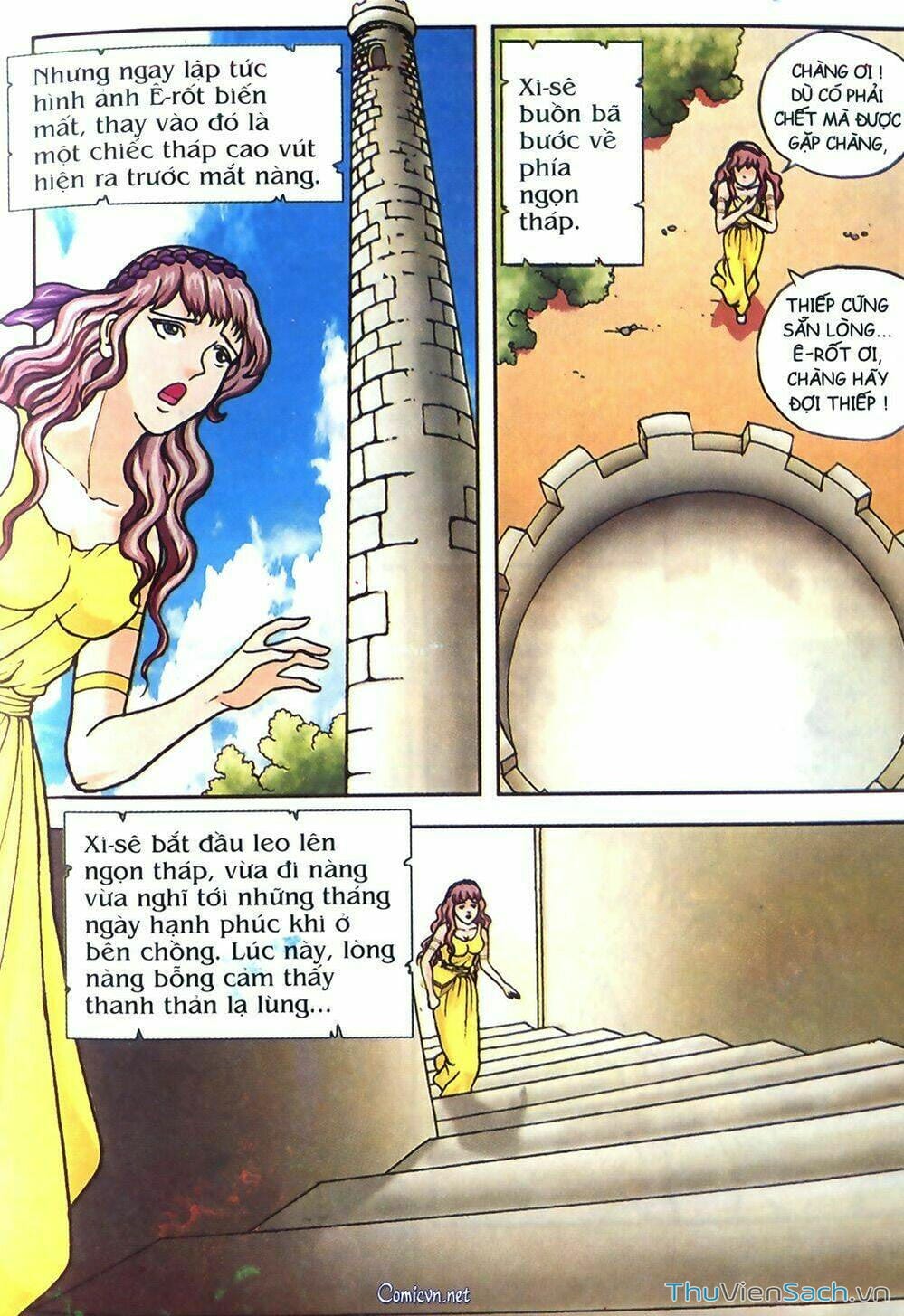 Truyện Tranh Thần Thoại Hy Lạp - Nguồn Gốc Các Vị Thần trang 3