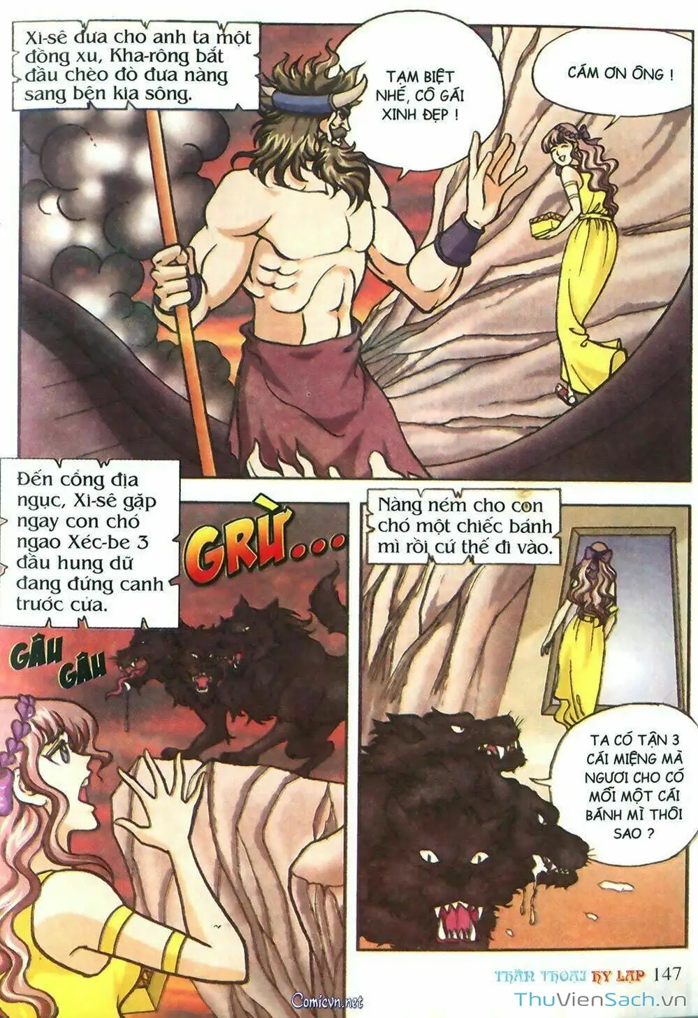 Truyện Tranh Thần Thoại Hy Lạp - Nguồn Gốc Các Vị Thần trang 3