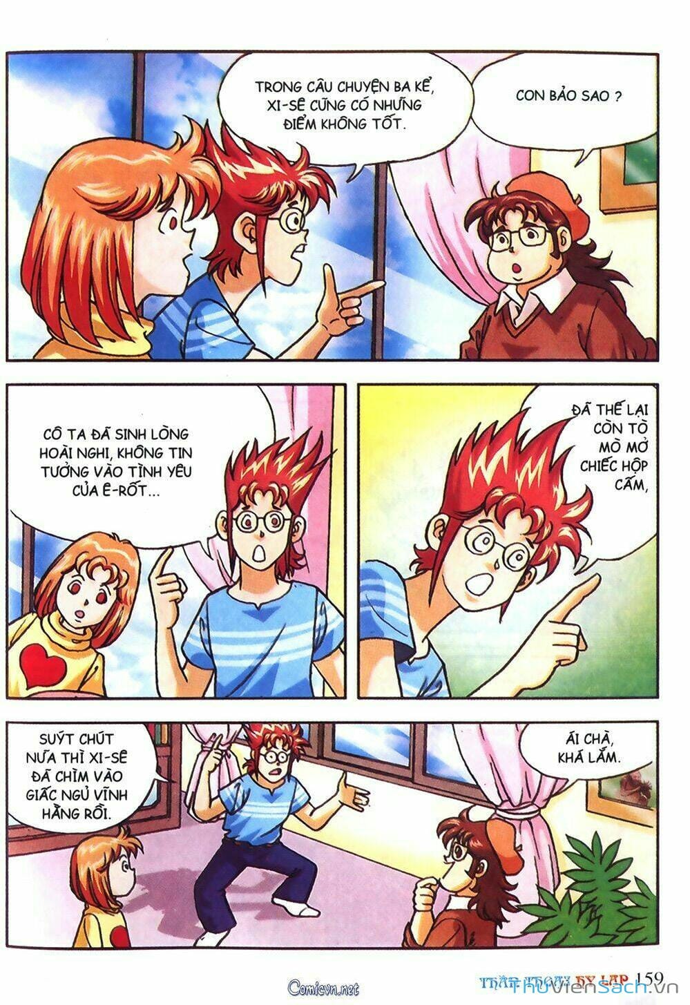 Truyện Tranh Thần Thoại Hy Lạp - Nguồn Gốc Các Vị Thần trang 3