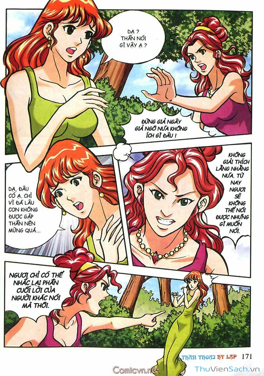 Truyện Tranh Thần Thoại Hy Lạp - Nguồn Gốc Các Vị Thần trang 3