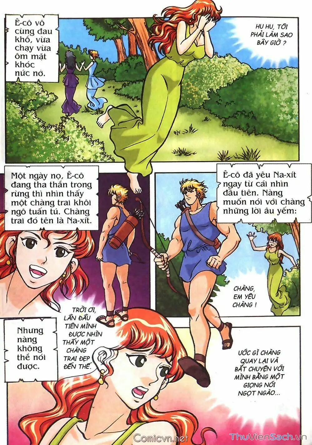 Truyện Tranh Thần Thoại Hy Lạp - Nguồn Gốc Các Vị Thần trang 3