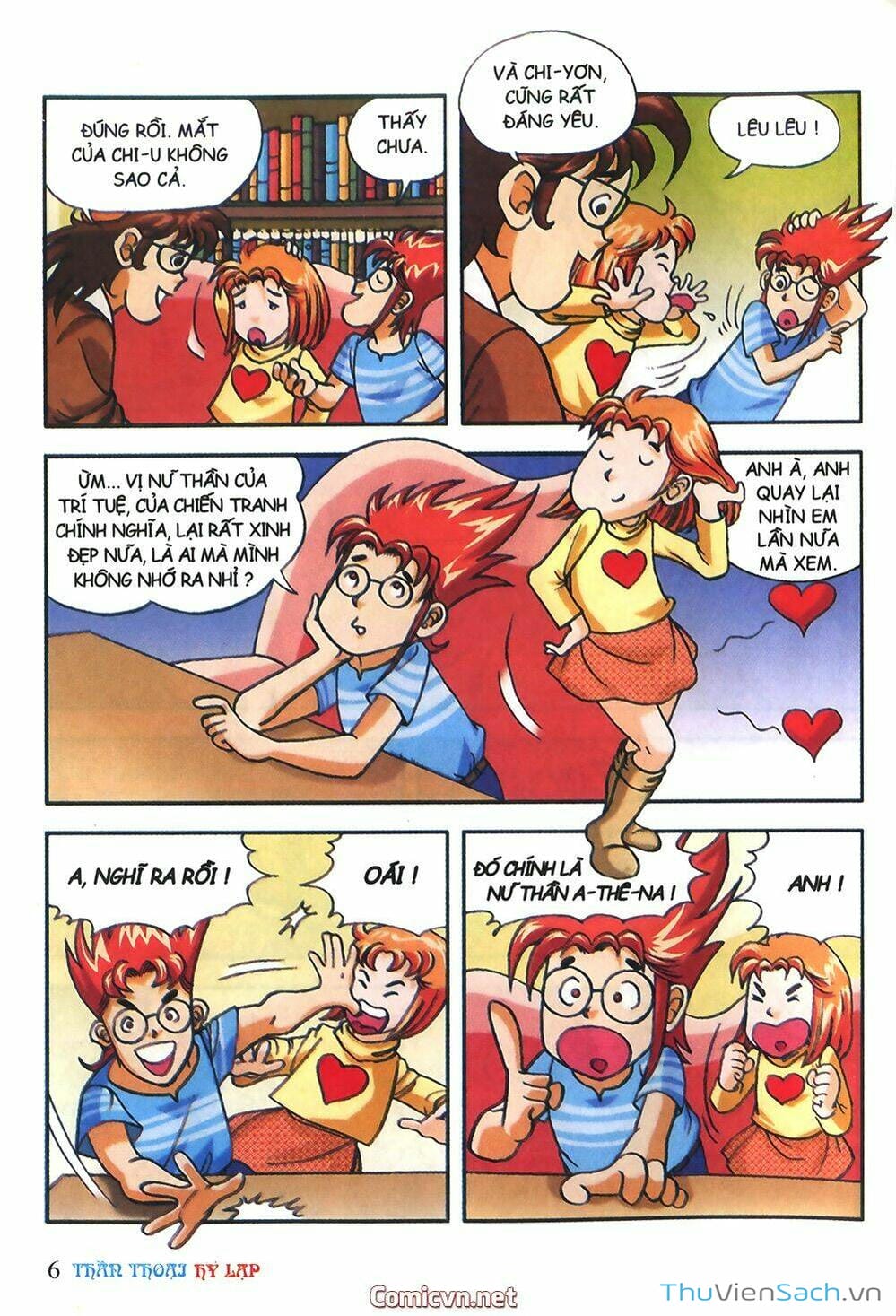 Truyện Tranh Thần Thoại Hy Lạp - Nguồn Gốc Các Vị Thần trang 3