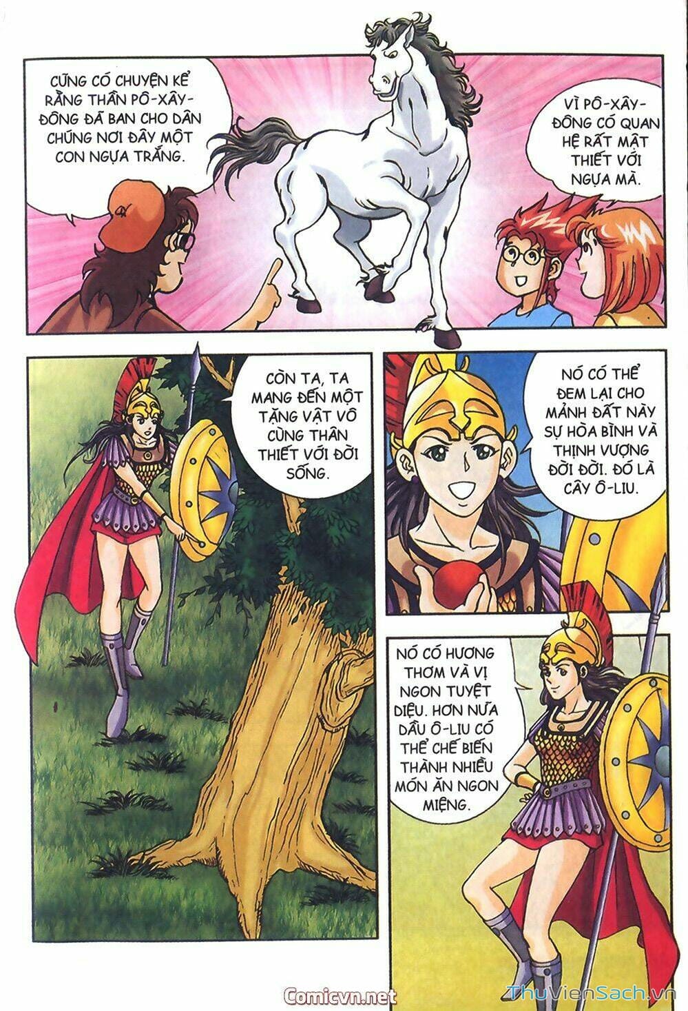 Truyện Tranh Thần Thoại Hy Lạp - Nguồn Gốc Các Vị Thần trang 3