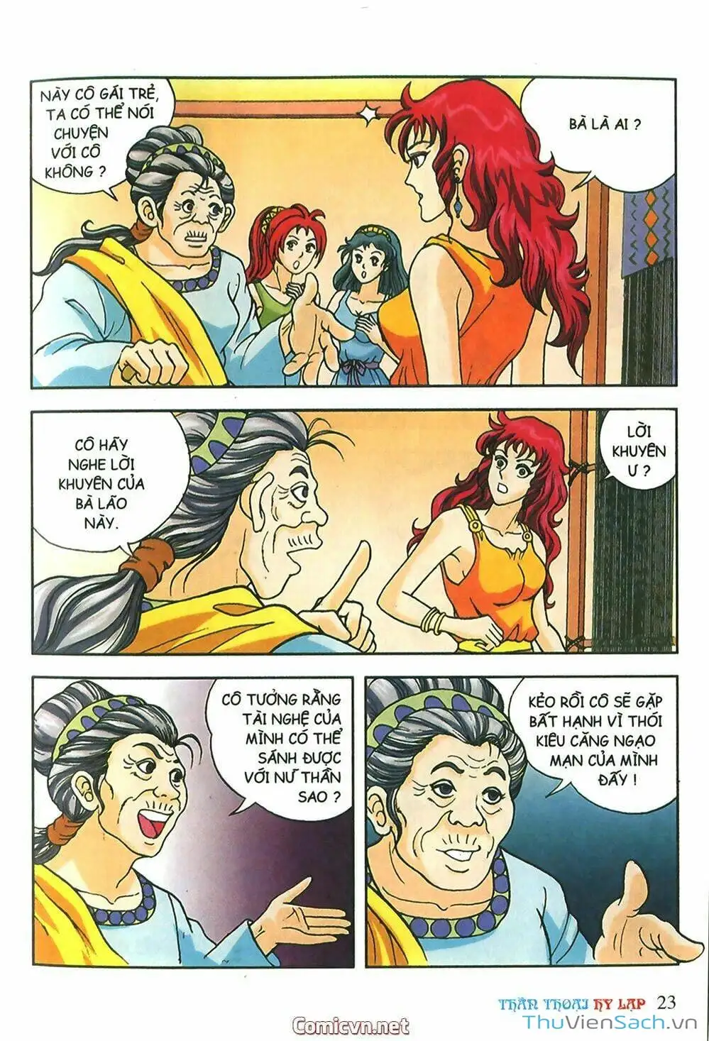 Truyện Tranh Thần Thoại Hy Lạp - Nguồn Gốc Các Vị Thần trang 3