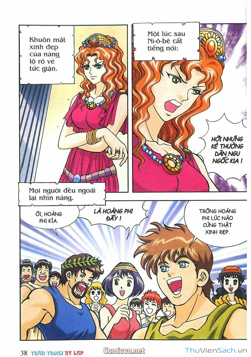 Truyện Tranh Thần Thoại Hy Lạp - Nguồn Gốc Các Vị Thần trang 3