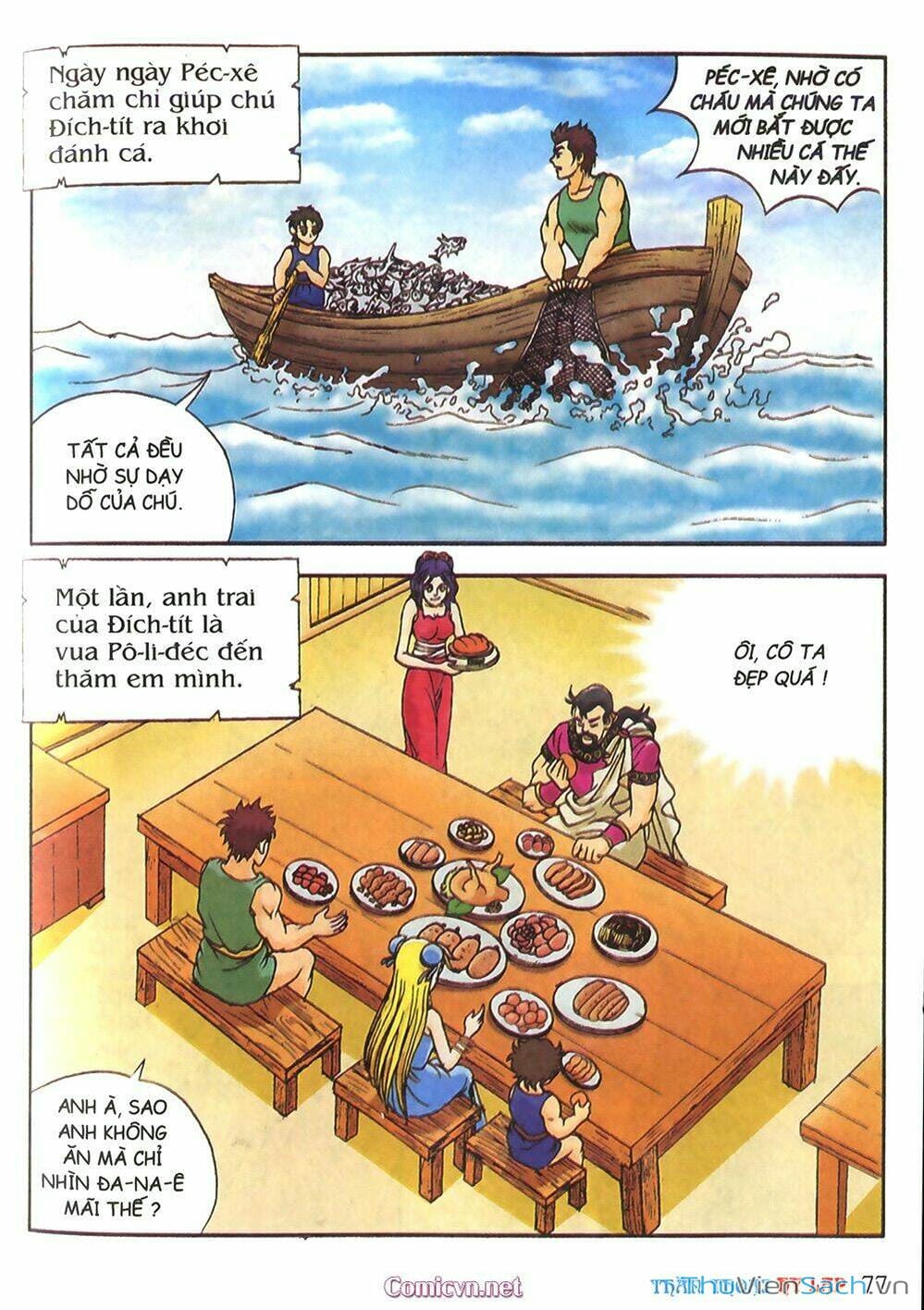 Truyện Tranh Thần Thoại Hy Lạp - Nguồn Gốc Các Vị Thần trang 3