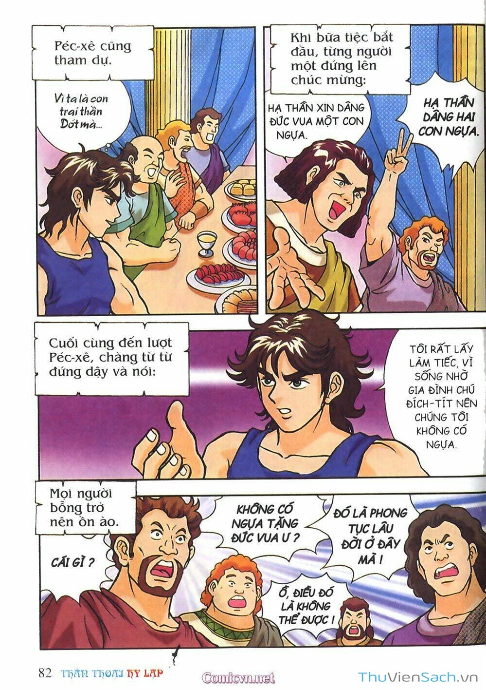 Truyện Tranh Thần Thoại Hy Lạp - Nguồn Gốc Các Vị Thần trang 3