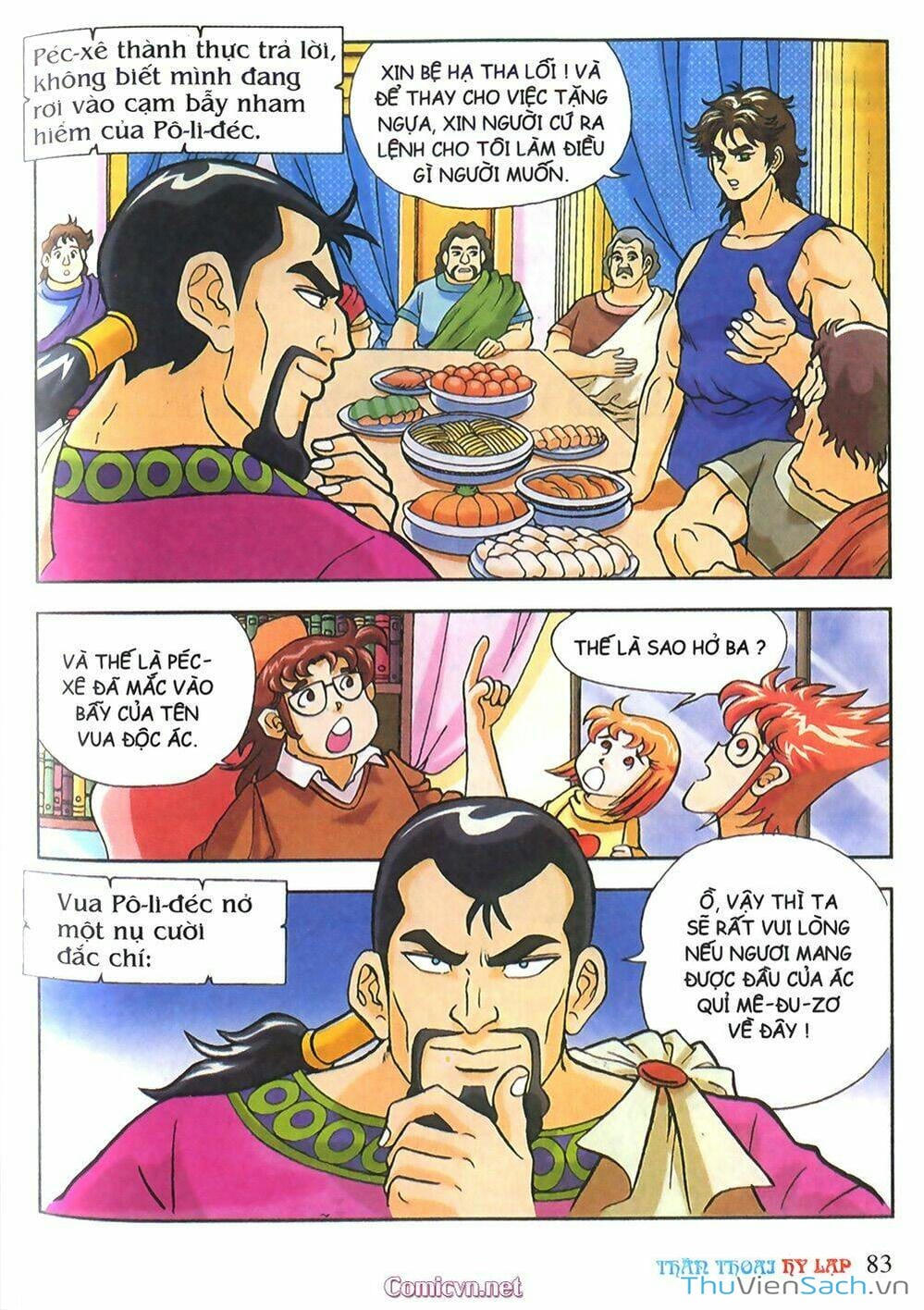 Truyện Tranh Thần Thoại Hy Lạp - Nguồn Gốc Các Vị Thần trang 3