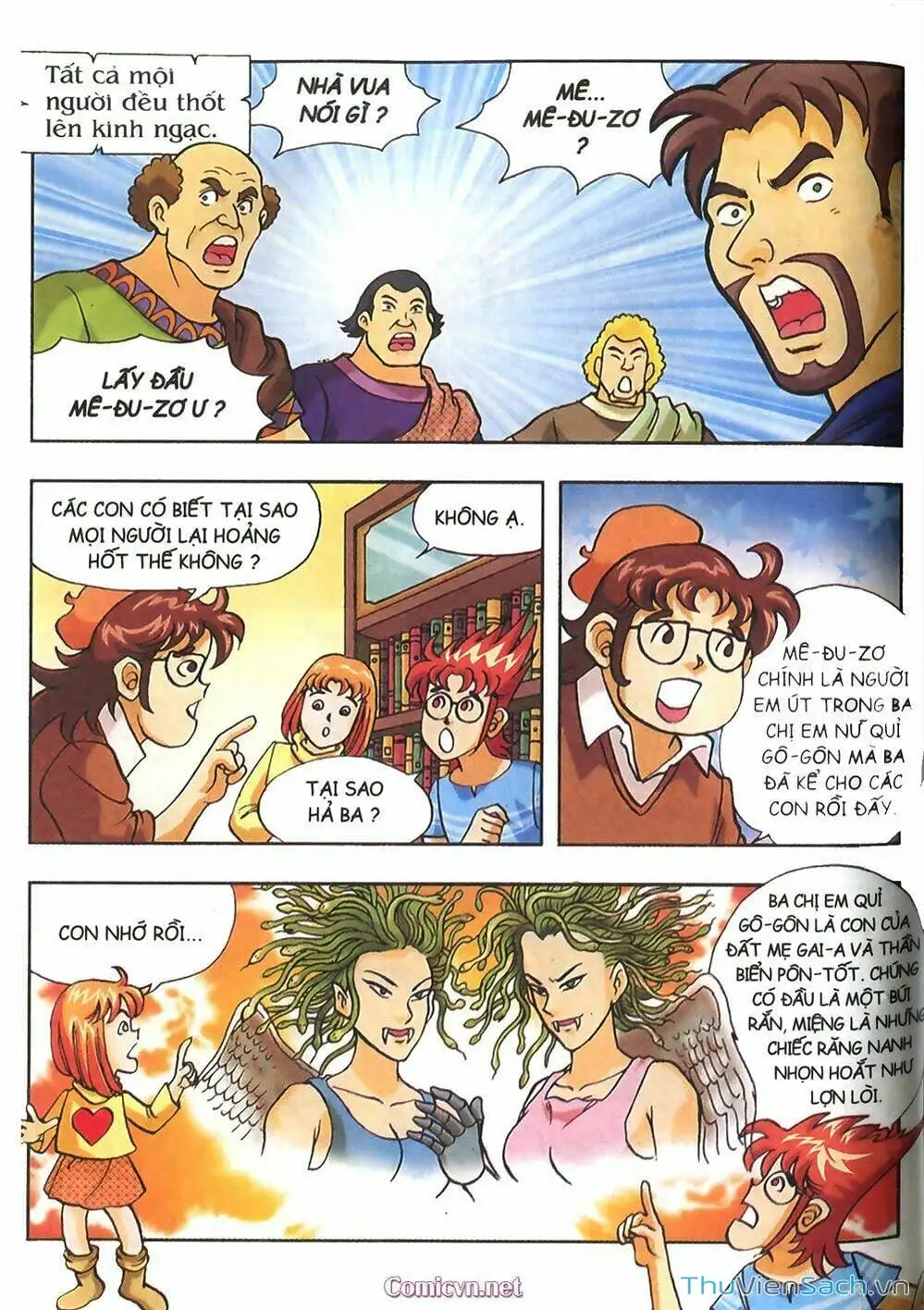 Truyện Tranh Thần Thoại Hy Lạp - Nguồn Gốc Các Vị Thần trang 3